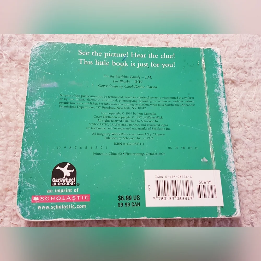 2006 I Spy Little Christmas Book - Picture 15 of 16